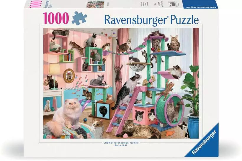 RAVENSBURGER 1000pc - CAT TREE HEAVEN
