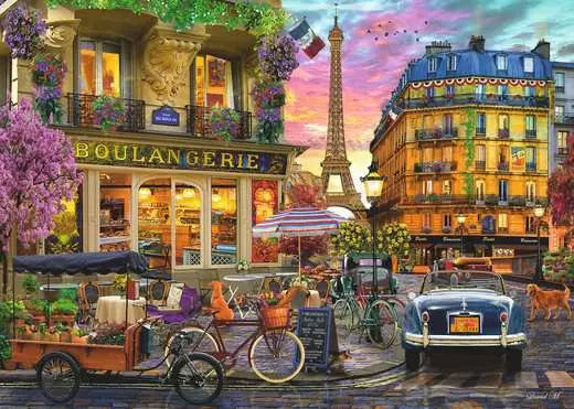 RAVENSBURGER 1000PC - PARIS IN THE DAWN