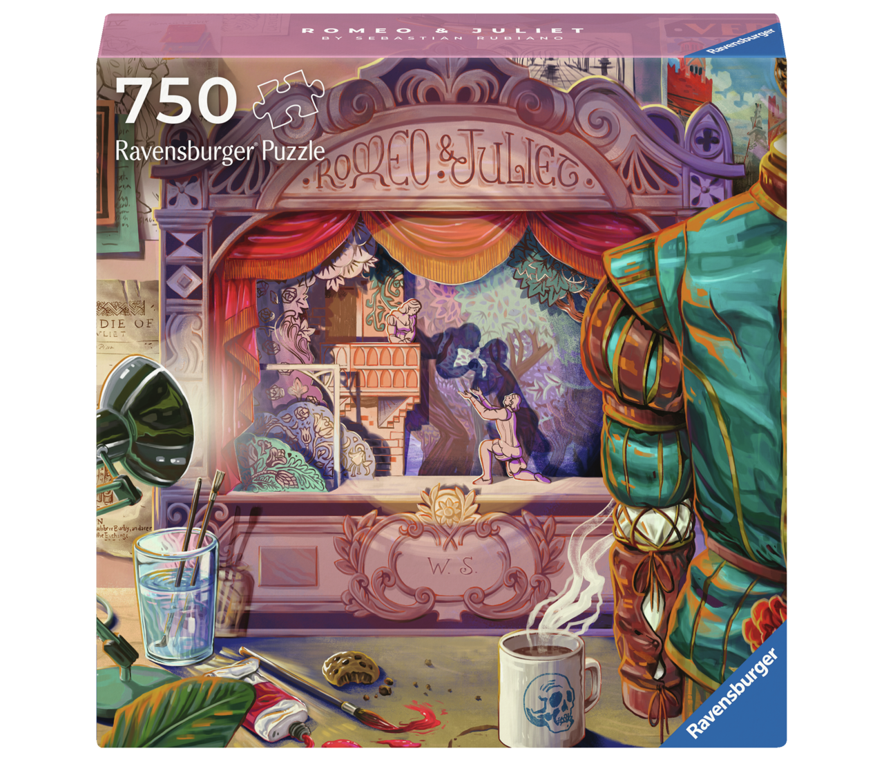 RAVENSBURGER 750PC - ART & SOUL SERIES: ROMEO & JULIET