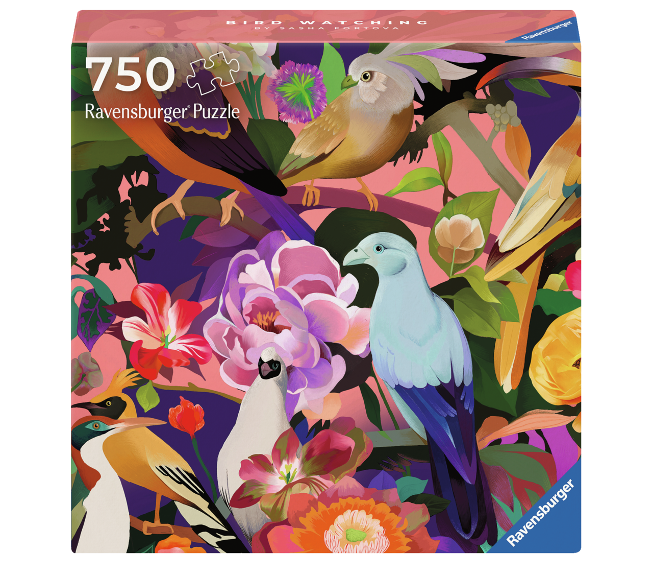 RAVENSBURGER 750PC - ART & SOUL SERIES: BIRD WATCHING