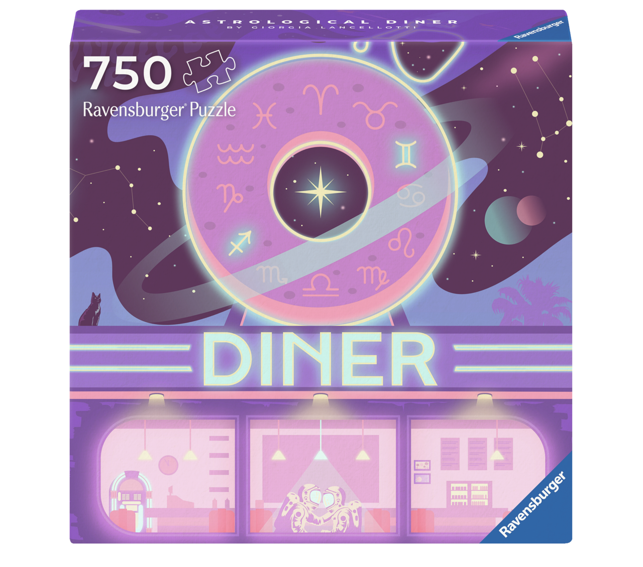 RAVENSBURGER 750PC - ART & SOUL SERIES: ASTROLOGICAL DINER