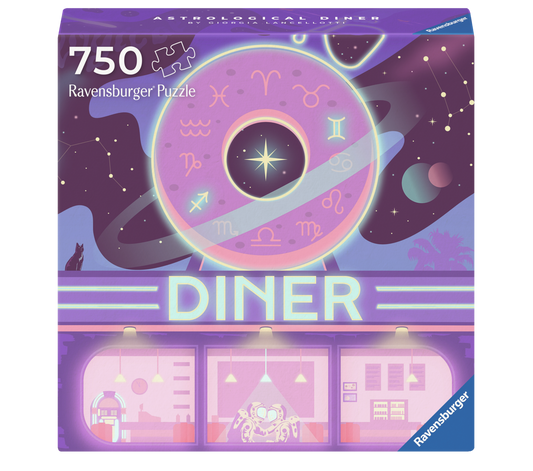 RAVENSBURGER 750PC - ART & SOUL SERIES: ASTROLOGICAL DINER