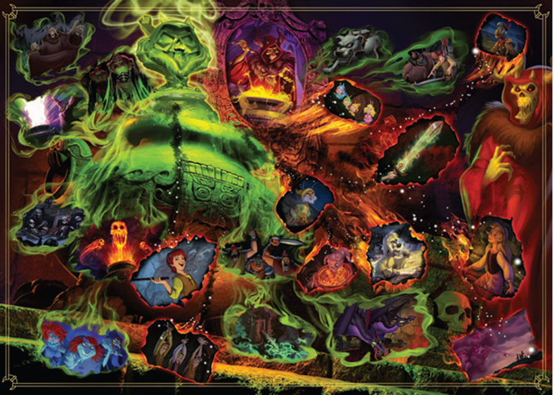 RAVENSBURGER 1000PC - DISNEY VILLAINOUS: HORNED KING
