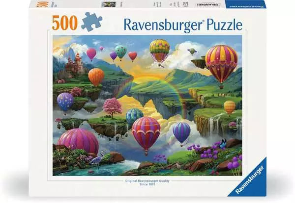 RAVENSBURGER 500PC -  AIR BALLOON VALLEY