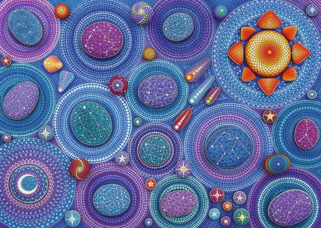 RAVENSBURGER 1000PC - CELESTIAL CONSTELLATIONS (USA JIGSAW 2024)