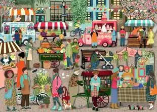 RAVENSBURGER 1000PC - STREET MARKET