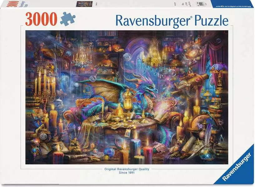 RAVENSBURGER 3000PC - DRAGONS LIBRARY