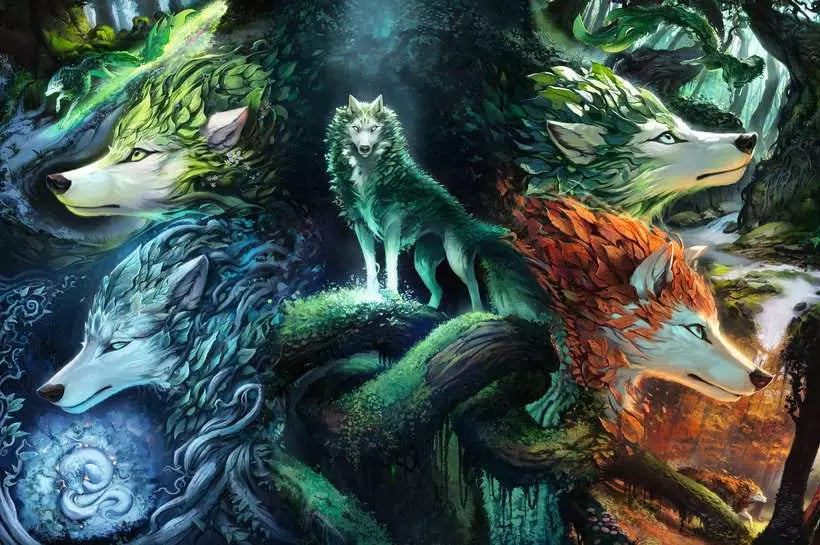 RAVENSBURGER 7000PC - WISPERS OF THE FOREST