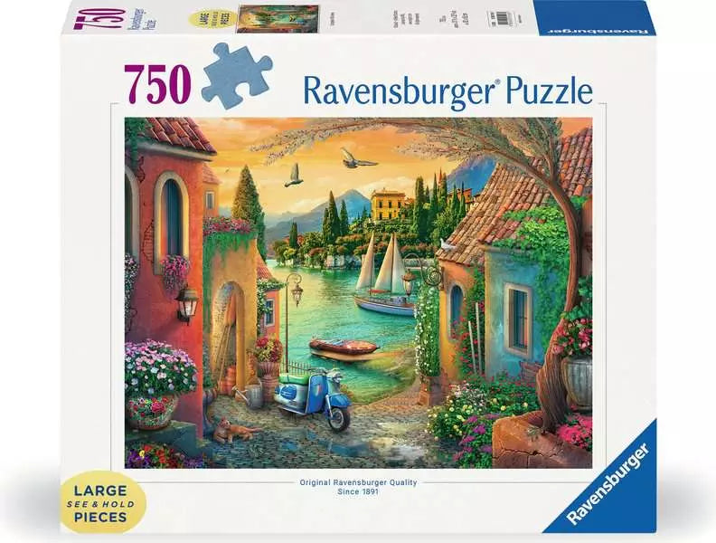 RAVENSBURGER 750PC - EUROPEAN VILLA VIEWS