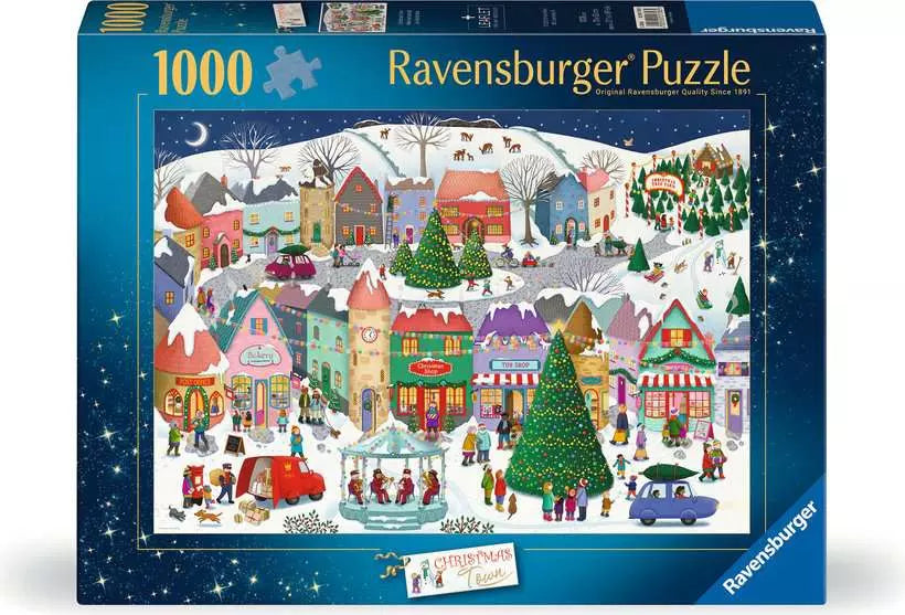 RAVENSBURGER 1000PC - CHRISTMAS TOWN