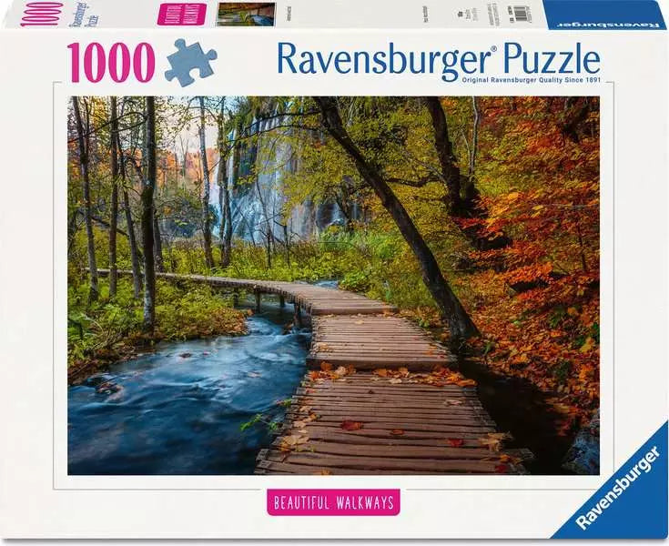 RAVENSBURGER - 1000pc - AUTUMNAL FOREST PATH