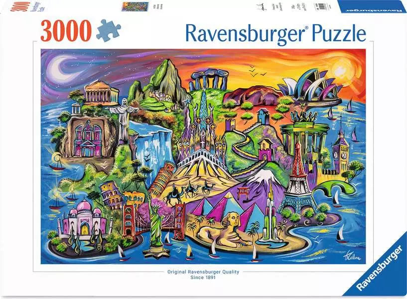 RAVENSBURGER 3000PC - ISLE OF SIGHTS