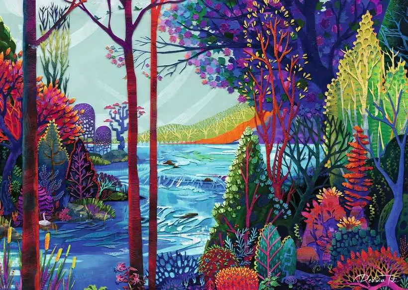 RAVENSBURGER 1000pc - INDIGO FOREST