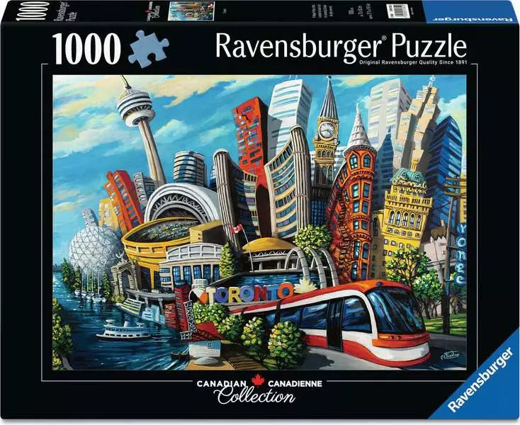 RAVENSBURGER 1000PC - CANADIAN COLLECTION: TORONTO