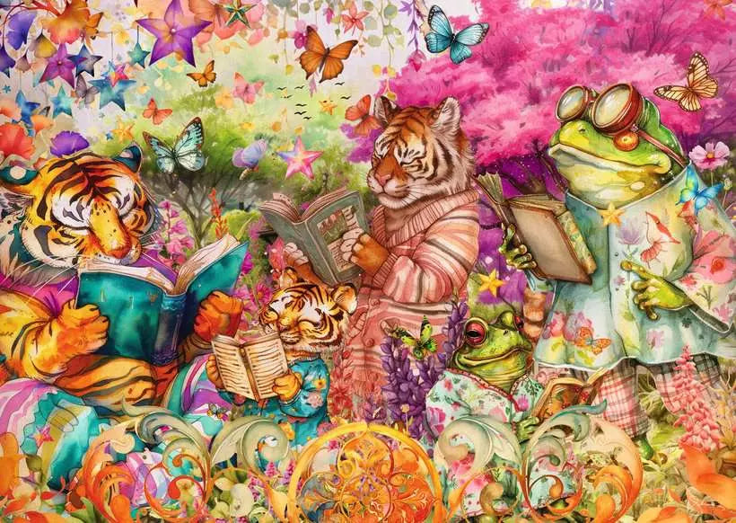 RAVENSBURGER - 1000pc - BOOK CLUB