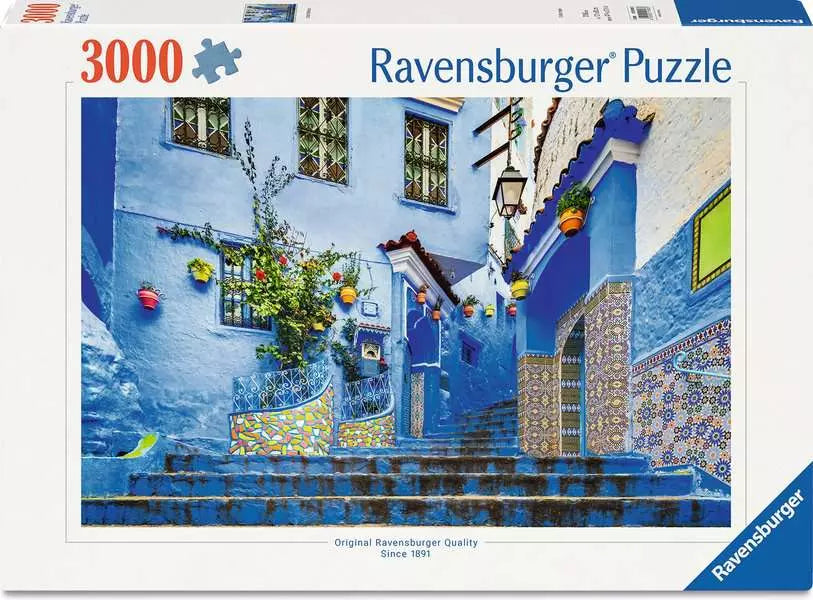RAVENSBURGER 3000PC - MOROCCO IN BLUE