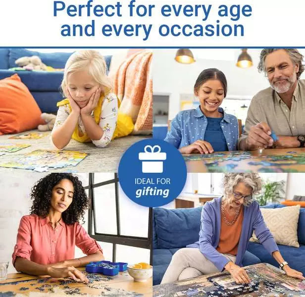RAVENSBURGER 7000PC - BOOKSHOP AND BAKERY
