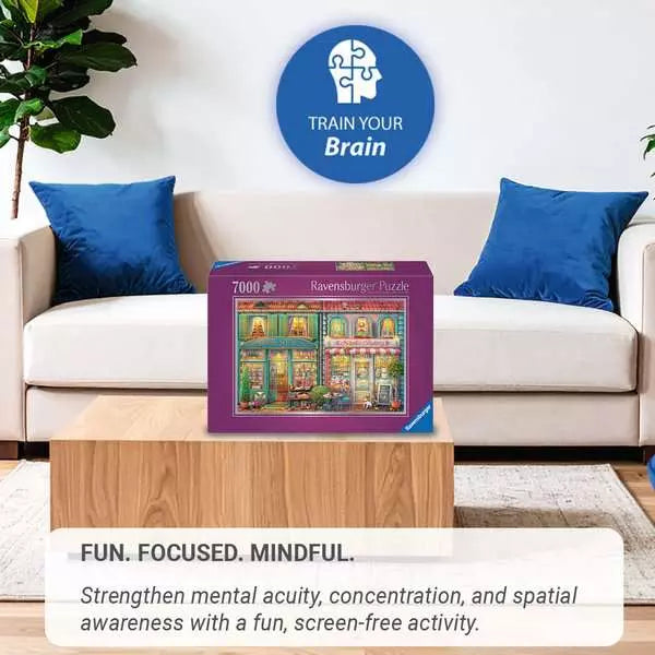 RAVENSBURGER 7000PC - BOOKSHOP AND BAKERY