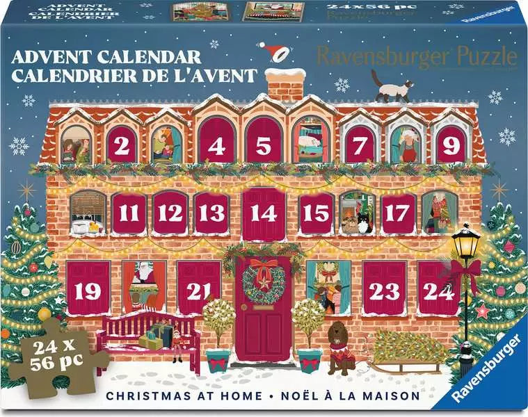 RAVENSBURGER 24X56PC - ADVENT CALENDER