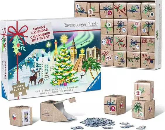 RAVENSBURGER - 2025 ADVENT CALENDAR (24X54PC Puzzles)