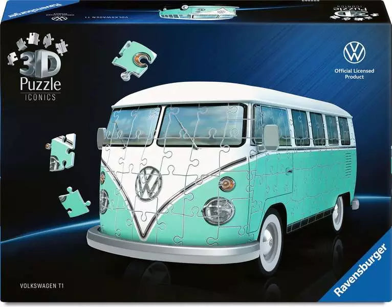 RAVENSBURGER 185PC - 3D PUZZLE - VOLKSWAGEN T1