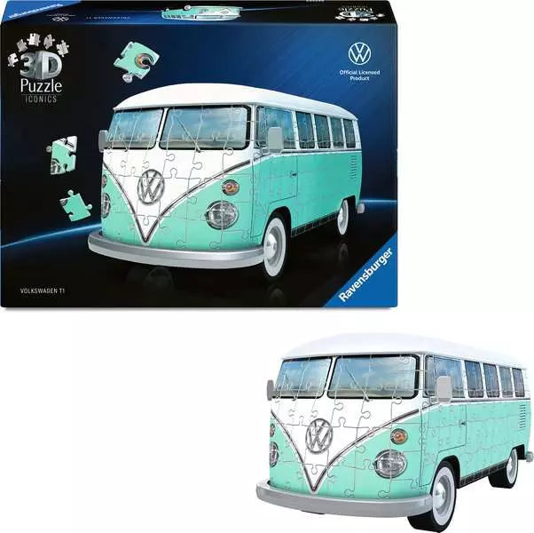 RAVENSBURGER 185PC - 3D PUZZLE - VOLKSWAGEN T1