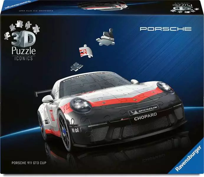 RAVENSBURGER 154pc 3D - PORSCHE 911 GT3 CUP
