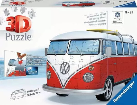 RAVENSBURGER 3D - VW T1 BUS - SURFER EDITION