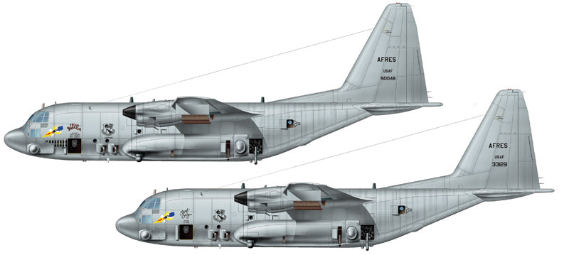 Italeri 1310 1/72 AC-130H SPECTRE
