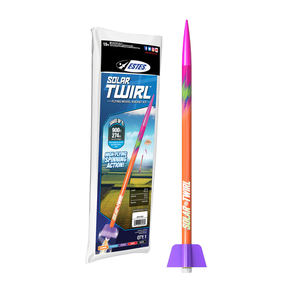 Estes Rockets Solar Twirl Rocket Kit