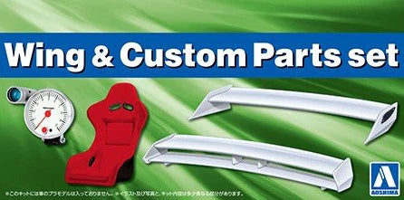 Aoshima 1/24 Wing & Custom Parts Set