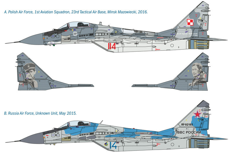Italeri 1377 1/72 MIG 29A ''FULCRUM''