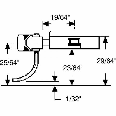 Kadee #10 HO Scale Bulk Pack - 10 pair #5 (NO.5®) Metal Couplers - Medium (9/32") Centerset Shank