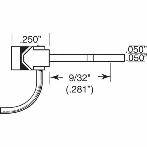 Kadee #10 HO Scale Bulk Pack - 10 pair #5 (NO.5®) Metal Couplers - Medium (9/32") Centerset Shank