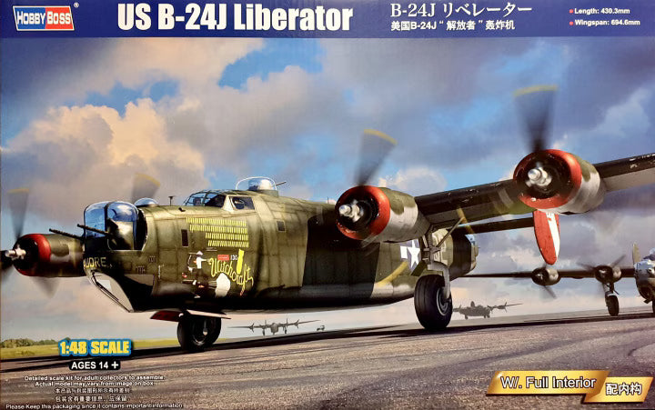 HOBBY BOSS 1/48 US B-24J Liberator