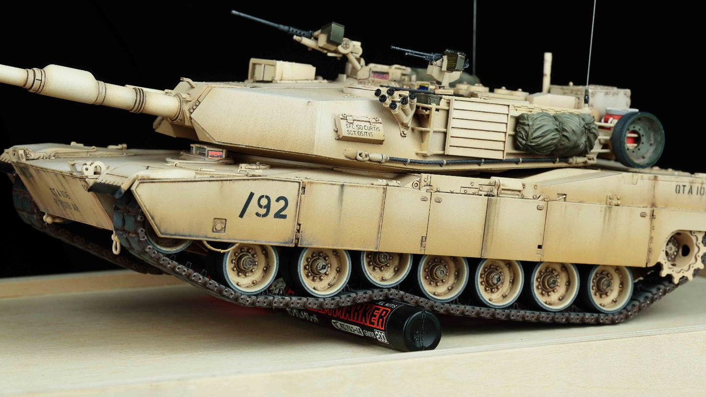 Ryefield 1/35 M1A1/A2 Abrams w/Full Interior 2-In-1
