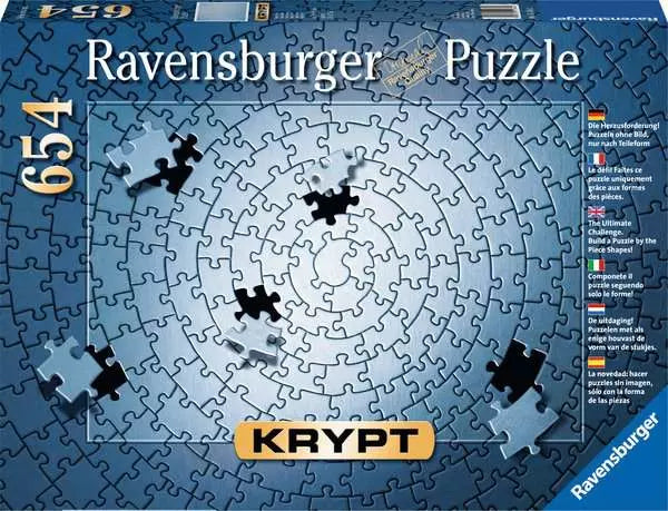 RAVENSBURGER 654PC - KRYPT SERIES: SILVER