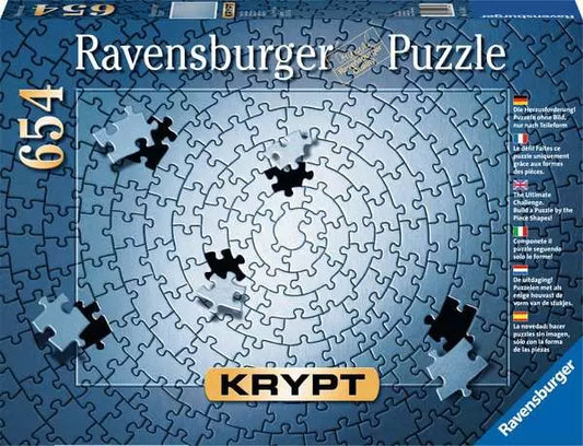 RAVENSBURGER 654PC - KRYPT SERIES: SILVER