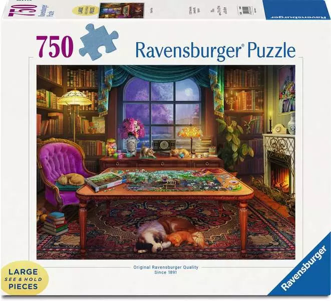 RAVENSBURGER 750PC - PUZZLER'S PLACE