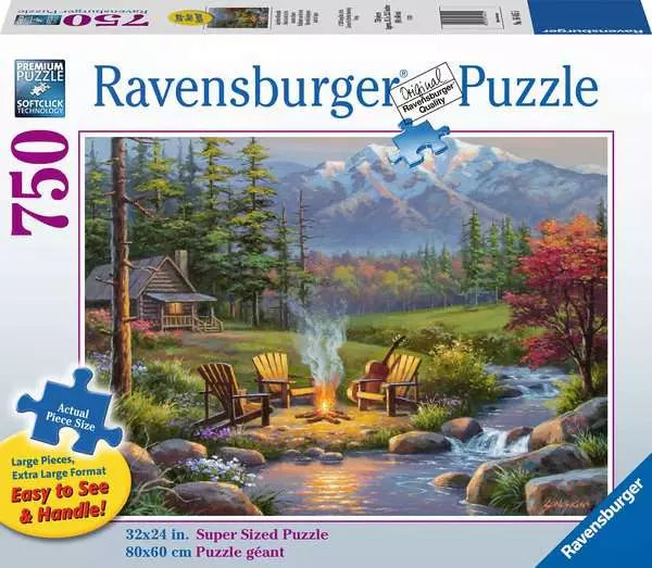 RAVENSBURGER 750PC - RIVERSIDE LIVINGROOM