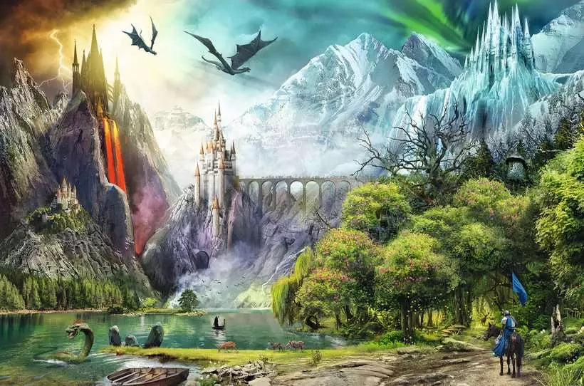 RAVENSBURGER 3000PC - REIGN OF DRAGONS