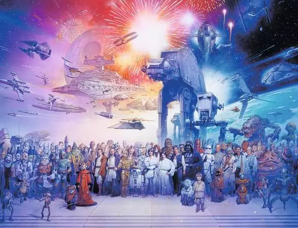 RAVENSBURGER 2000PC - STAR WARS UNIVERSE