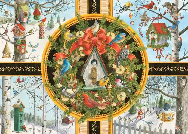 RAVENSBURGER 500PC - CHRISTMAS SONGBIRDS