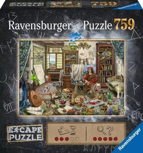 RAVENSBURGER 759PC - ESCAPE SERIES: THE ARTIST'S STUDIO