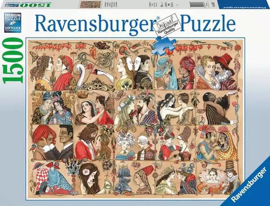 RAVENSBURGER 1500PC - LOVE THROUGH THE AGES