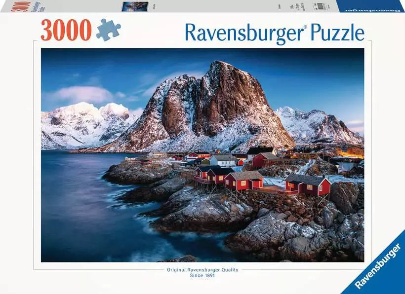 RAVENSBURGER 3000PC - HAMNOY, LOFOTEN
