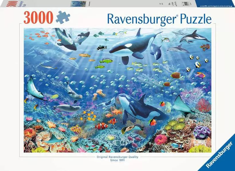 RAVENSBURGER 3000PC - COLORFUL UNDERWATER WORLD