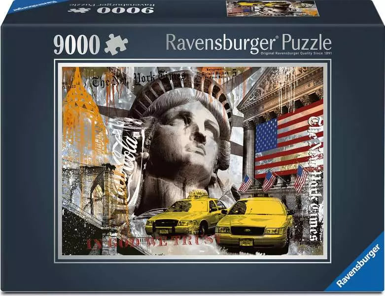 RAVENSBURGER 9000PC - NEW YORK CITY IMPRESSIONS