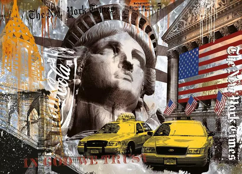 RAVENSBURGER 9000PC - NEW YORK CITY IMPRESSIONS