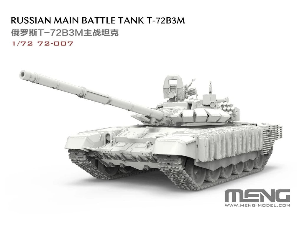 Meng 72-007 1/72 Russian Main Battle Tank T-72B3M